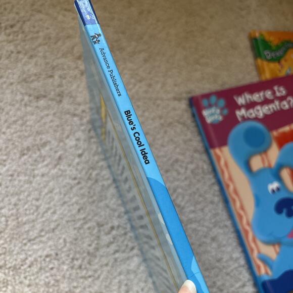 Blue's Clues - Blue’s Cool Idea, Where is Magenta? 2000 HC Discovery Series VTG - Picture 4 of 7